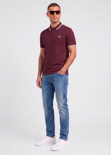 Twin tipped polo - oxblood - 4