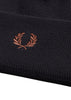 Fred Perry Mutsen Classic beanie - black whisky