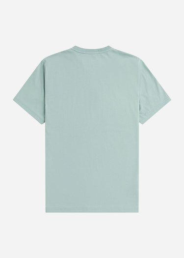 Fred Perry T-shirts  Embroidered t-shirt - silver blue