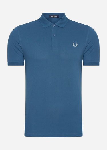 Fred Perry Polo's  Plain fred perry shirt - mdnghtbl lghice