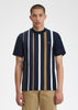 Fred Perry T-shirts Gradient stripe t-shirt - navy