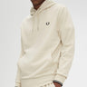 Fred Perry Hoodies Tipped hooded sweatshirt - oatmeal black