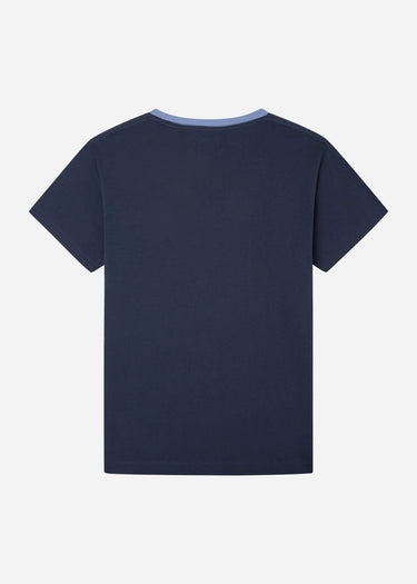 Hackett London T-shirts  Heritage classic tee - navy