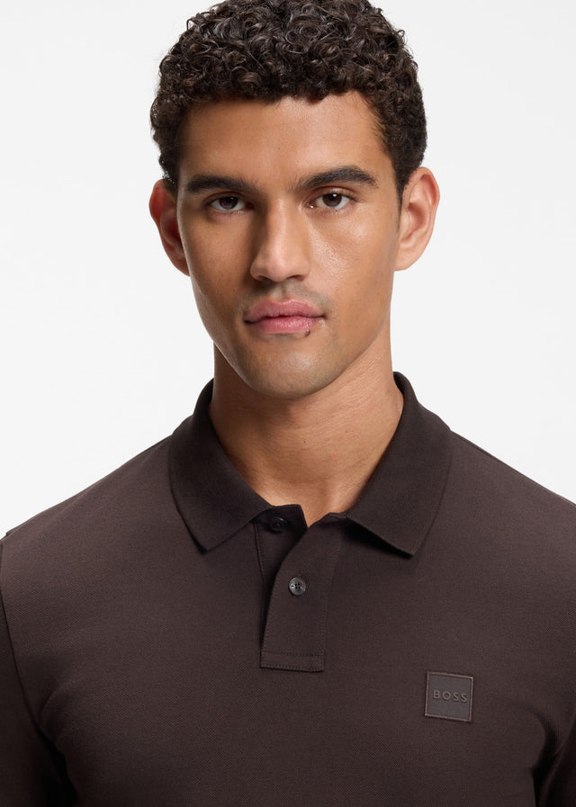 Hugo Boss Poloshirts Passerby - dark brown