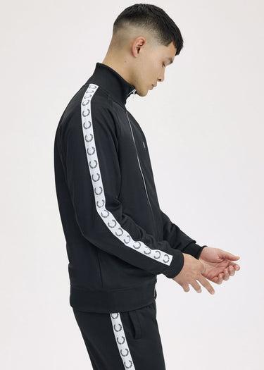 Fred Perry Vesten Taped track jacket - black