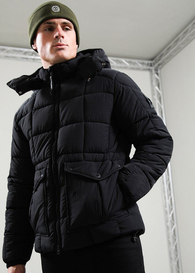 Marshall Artist Jacken Yukon bubble jacket - black