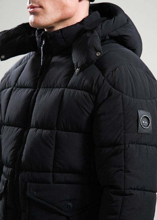 Marshall Artist Jacken Yukon bubble jacket - black