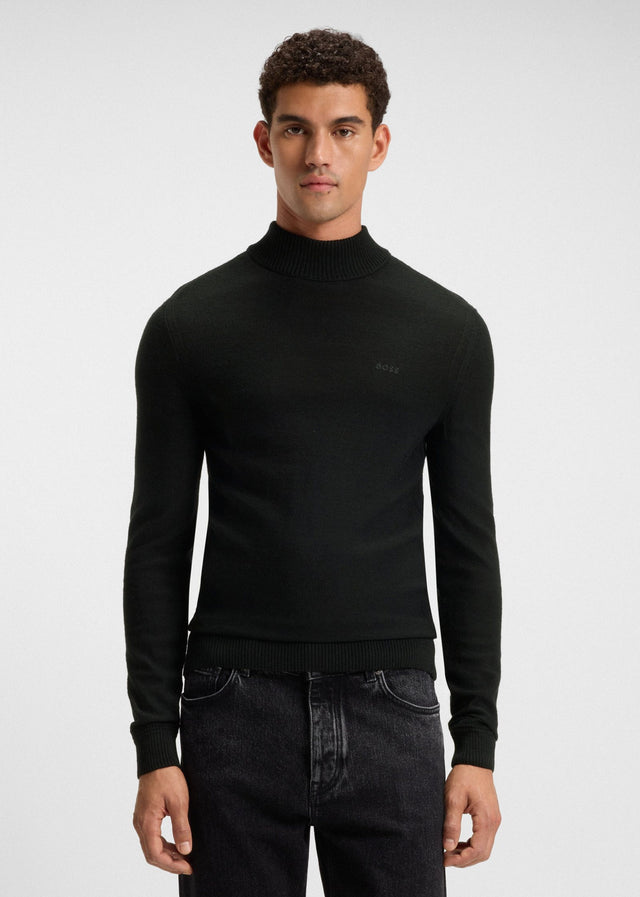 Hugo Boss Pullover Avac m - black
