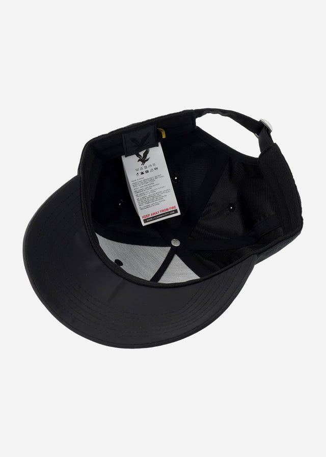 Lyle & Scott Caps Shell fabric cap - jet black
