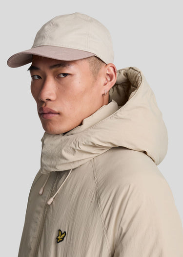 Lyle & Scott Jassen Padded puffer jacket - stone
