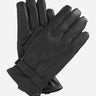 Barbour Handschoenen Burnished leather thinsulute gloves - black