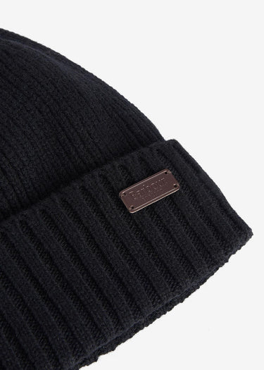 Barbour Mutsen Carlton beanie hat - black