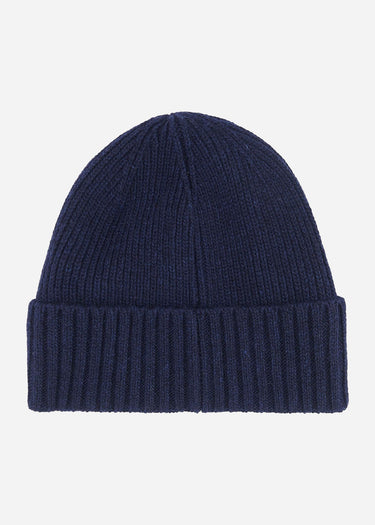 Barbour Mutsen Carlton beanie hat - navy