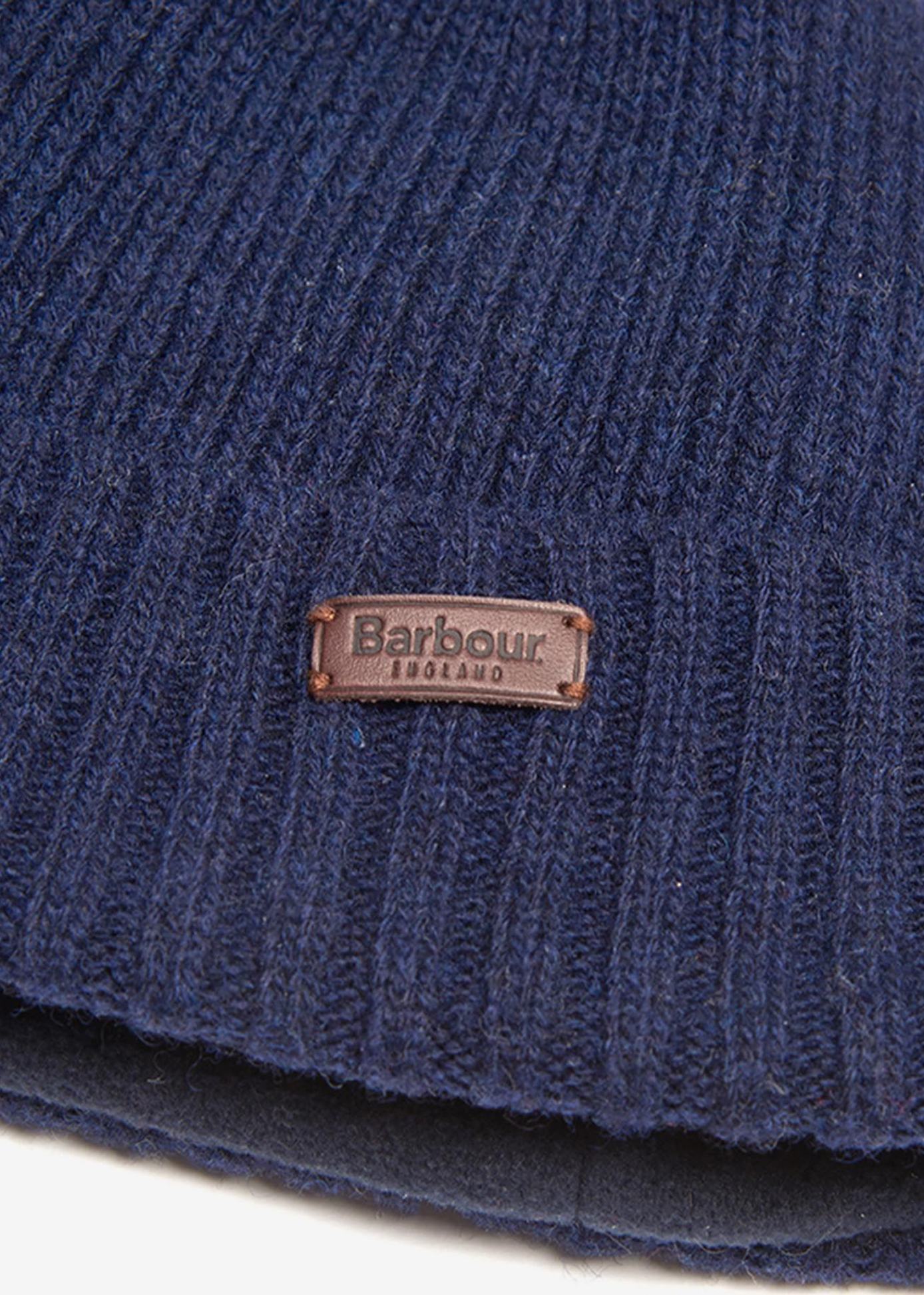 Barbour Mutsen Carlton beanie hat - navy