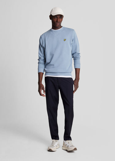 Lyle & Scott Truien  Crew neck sweatshirt - crafted blue
