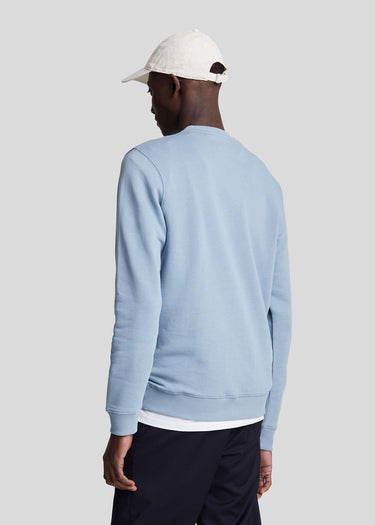 Lyle & Scott Truien  Crew neck sweatshirt - crafted blue