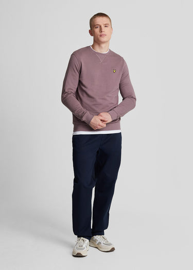 Lyle & Scott Truien  Crew neck sweatshirt - highland mauve