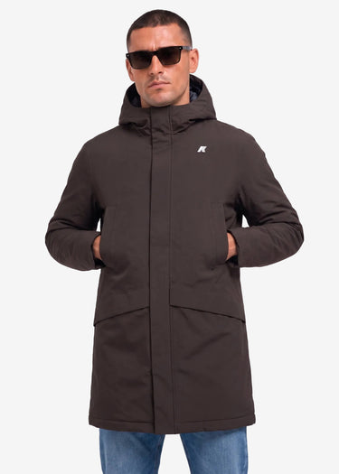 K-Way Jacken Jarno twill marmotta - black olive blue airforce