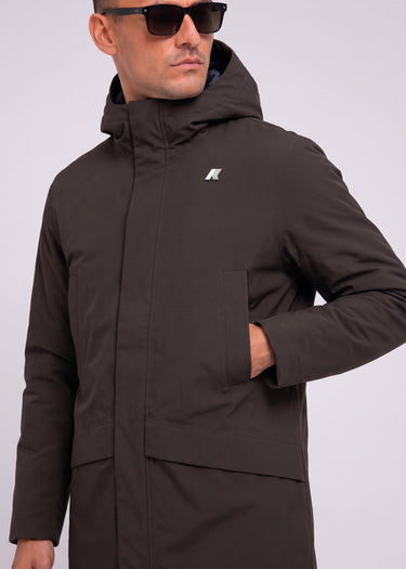 K-Way Jacken Jarno twill marmotta - black olive blue airforce