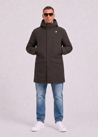 K-Way Jacken Jarno twill marmotta - black olive blue airforce