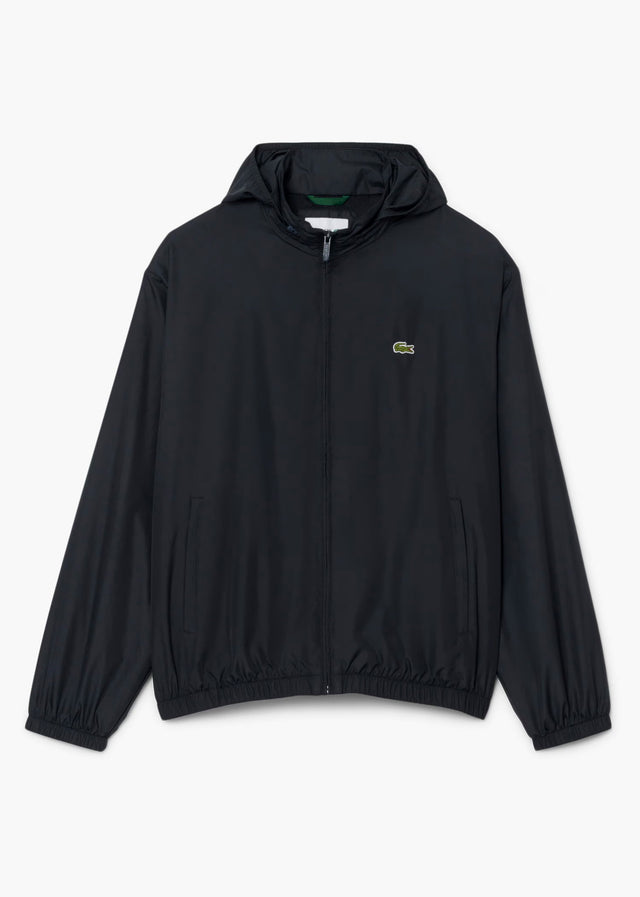 Lacoste Jacken Water repellent track jacket - blackbird