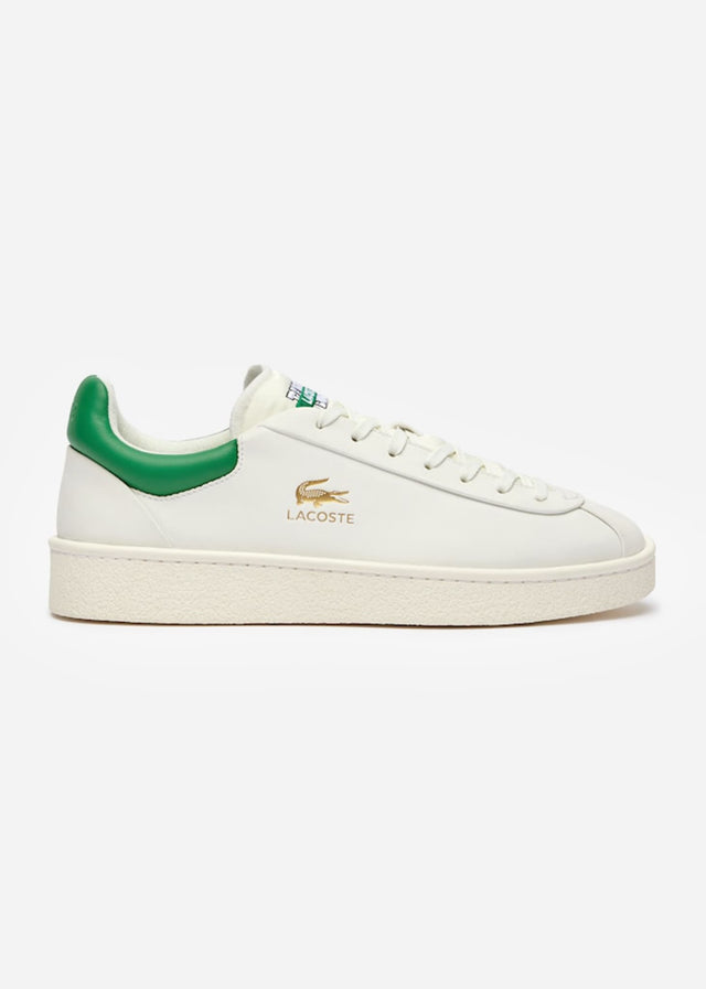 Lacoste Schuhe Baseshot - white green