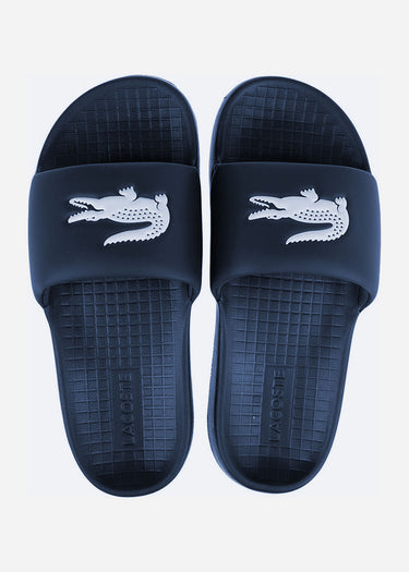 Lacoste Slippers Serve Slide - navy white