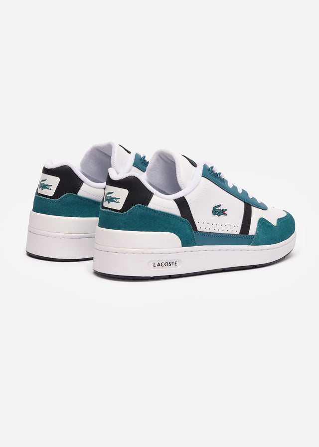 Lacoste Schuhe T-clip - white dark green
