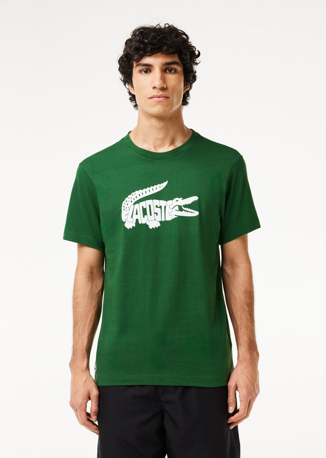Lacoste T-Shirts Tee logo - green