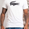 Lacoste T-shirts Lacoste logo t-shirt - white black