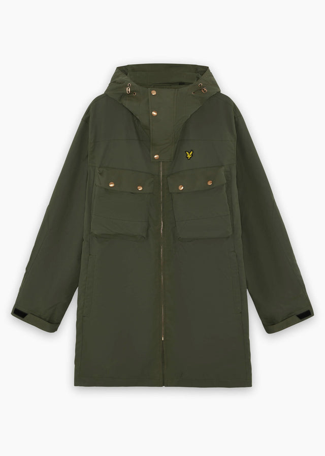 Lyle & Scott Jacken Waxed guard parka - true olive