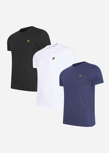 Lyle & Scott T-shirts  Lyle and Scott 3 Pack crewneck t-shirts