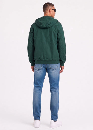 Lyle & Scott Jassen Fleece back softshell jacket - dark green