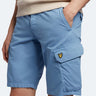 Lyle & Scott Korte Broeken Wembley cargo short - skipton blue