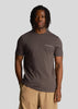 Lyle & Scott T-shirts Embroidered t-shirt - gunmetal