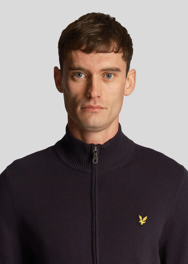 Lyle & Scott Vesten Full zip jumper - dark navy