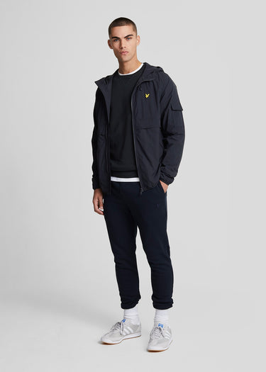 Lyle & Scott Jassen  Hooded windbreaker jacket - dark navy