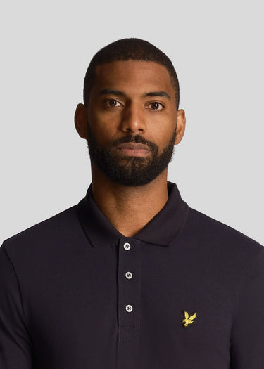 Lyle & Scott Polo's Plain polo shirt - dark navy