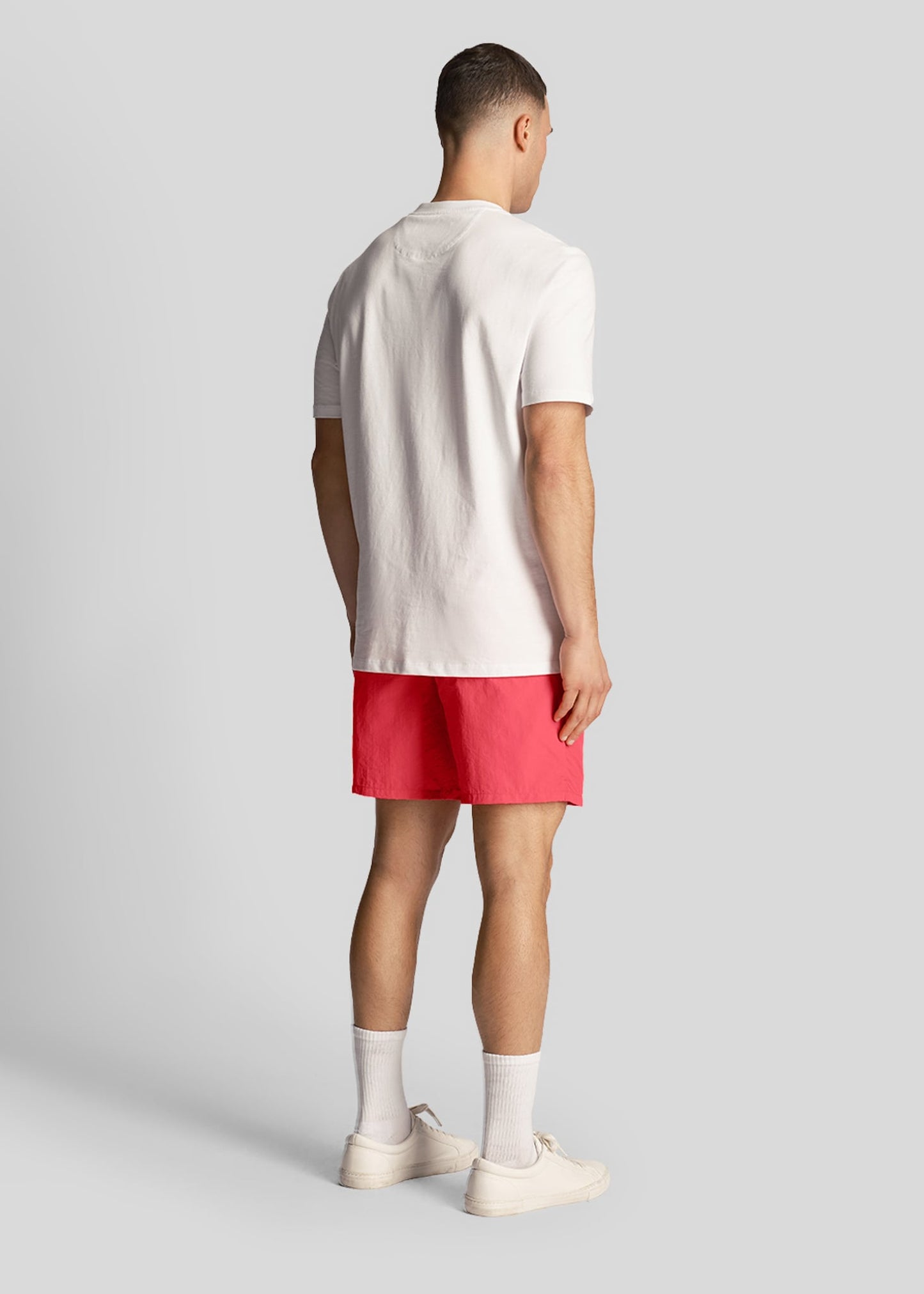 Lyle & Scott Zwembroeken Plain swim short - electric-pink