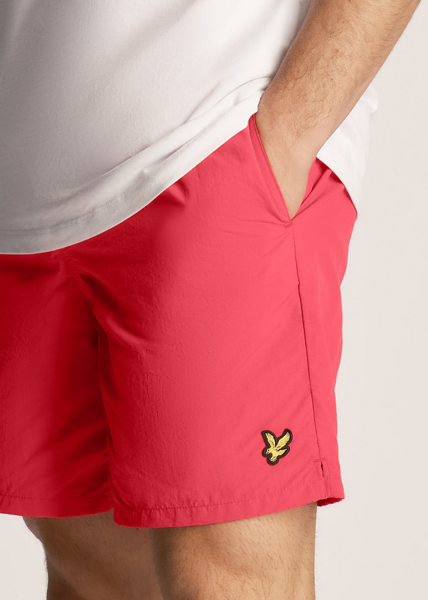 Lyle & Scott Zwembroeken Plain swim short - electric-pink