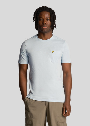Lyle & Scott T-shirts  Pocket t-shirt - light blue