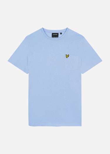 Lyle & Scott T-shirts  Pocket t-shirt - light blue