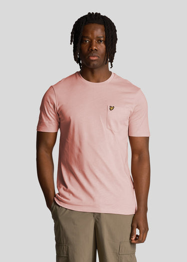Lyle & Scott T-shirts  Pocket t-shirt - palm pink