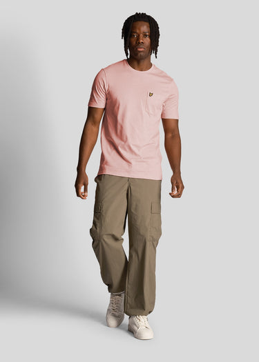 Lyle & Scott T-shirts  Pocket t-shirt - palm pink