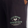 Lyle & Scott Korte Broeken Racquet club graphic sweat short - dark navy