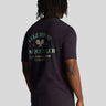 Lyle & Scott T-shirts Racquet club graphic t-shirt - dark navy