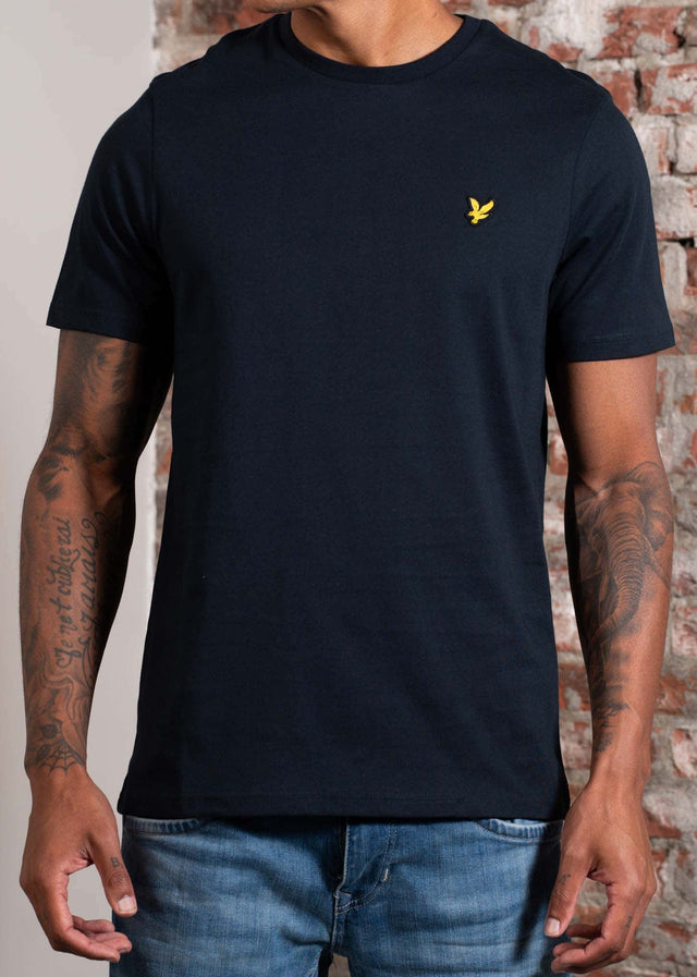 Lyle & Scott T-Shirts Plain t-shirt - dark navy