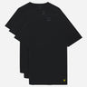Lyle & Scott T-shirts Maxwell 3 pack t-shirt - jet black