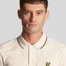 Lyle & Scott Polo's Tipped polo shirt - chalk gunmetal