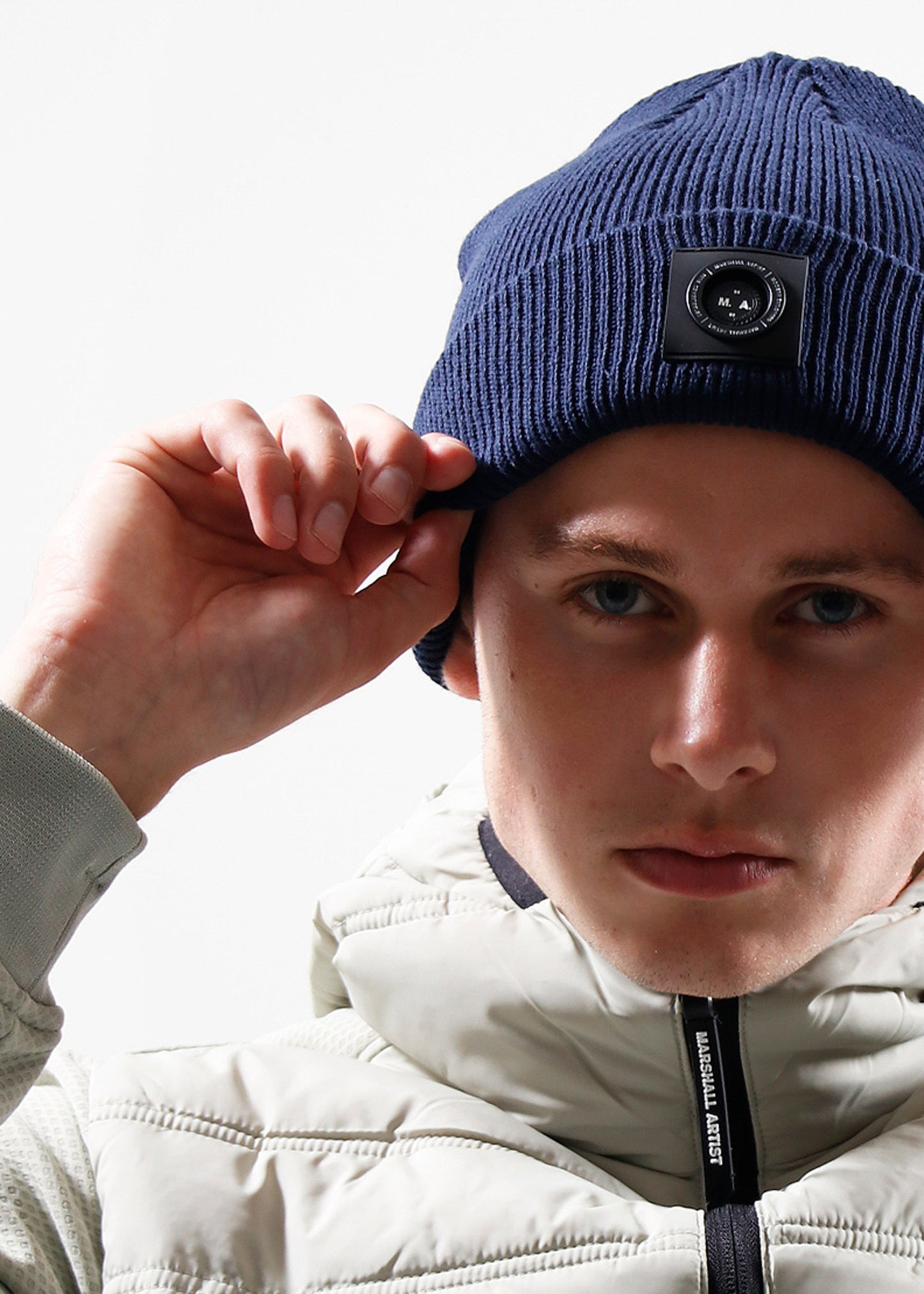 Marshall Artist Mutsen Siren knitted beanie - navy